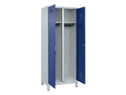 locker voor scheiding van kleding,HxBxD 1950x800x500mm,2vak