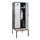 locker met bank,HxBxD 2120x800x815mm,2vak,vak B 400mm,draaigrendel