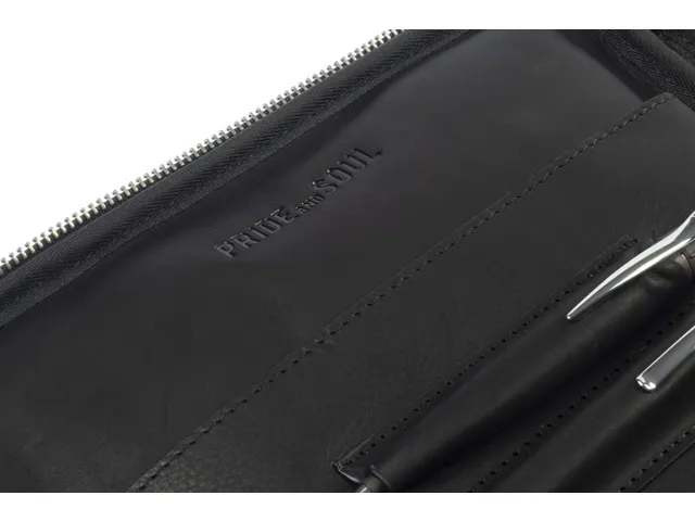 Housse de tablette d'écriture P&S TERRA cuir noir