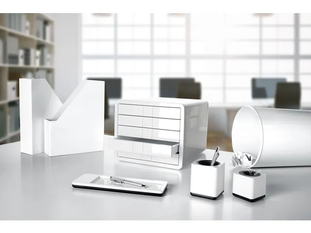 Papercliphouder HAN i-Line magnetisch wit / zwart