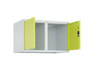 opzetkast,v. locker,2vak.,vak B 400mm,HxBxD 500x800x500mm,vleugeldeur - 2