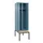 locker met bank,voor scheiding van kleding,HxBxD 2120x600x815mm,2vak