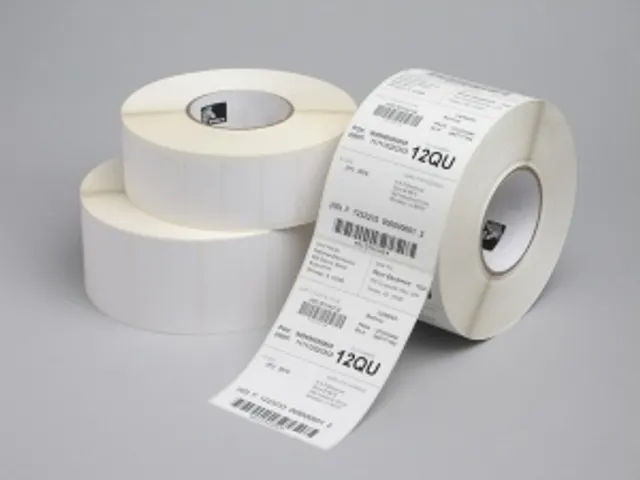 Etiquette Zebra-Ultimate 3000T 102x102mm Polyester Argenté