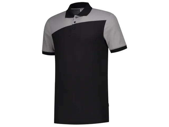 Polo Tricorp Bicolor coutures 202006, noir/gris, taille 4XL, la piece