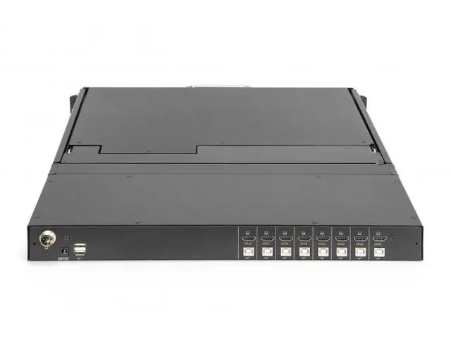 19 inch TFT-console 8-poorts HDMI KVM Touch HD Spaans toetsenbord