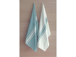 Keukenhanddoeken 100% Coton Made In Egypt 50X70Cm Gestreept - 2