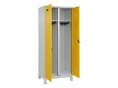 locker voor scheiding van kleding,HxBxD 1950x800x500mm,2vak