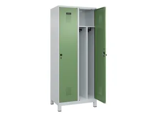 locker voor scheiding van kleding,HxBxD 1950x800x500mm,2vak - 1