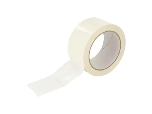 Verpakkingstape 28µ Wit 50mmx100m lijm Acryl 36 Rol