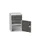 ladekast HxBxD 800x525x550mm 2laden romp RAL7035 front RAL7016