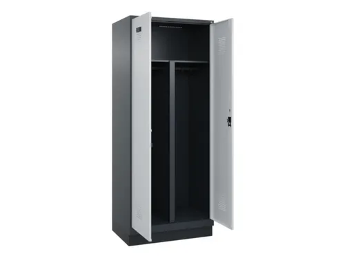 PBM-locker,HxBxD 1950x800x500mm,2vak,vak B 400mm,cil.-slot