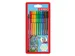 Viltstift Stabilo 68 Plastic Etui 10Stuks Assorti
