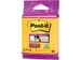 Super Sticky Notes Kubus, 270 blaadjes, ft 76x76mm, neon geel
