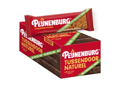 Koek Peijnenburg Tussendoor naturel zonder toegevoegde suikers 27 gram