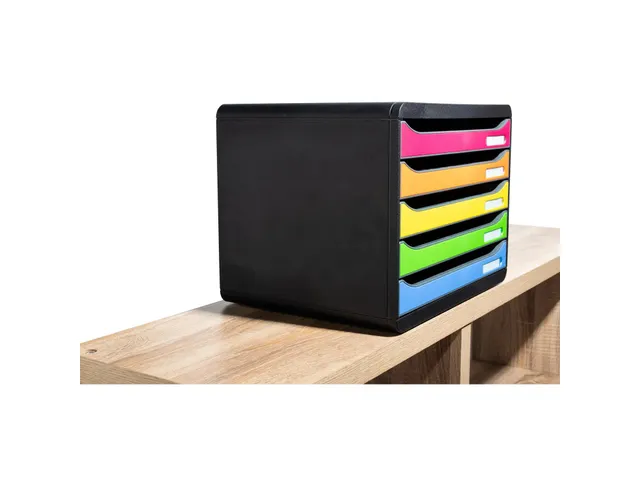 Ladenbox Big-Box Plus Horizontaal A4+ Assorti Kleur 5 laden