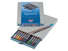 Kleurpotloden Bruynzeel 8835 Design aquarel 12stuks assorti