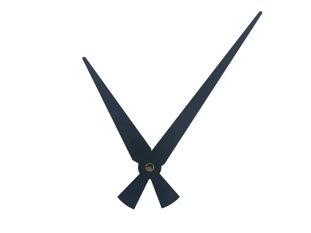 Klokwijzers Nextime set L met stil uurwerk