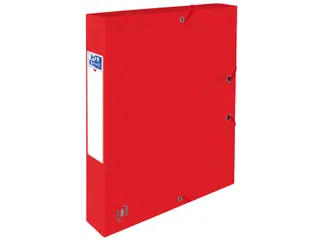 Elastobox Oxford Top File+ A4 40mm rood - 1