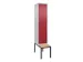 locker voor scheiding van kleding,HxBxD 2120x400x815mm,1vak