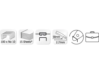 Nietmachine Kangaro Trendy-10 zwart - 2