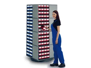 Draaistandaard Voor Bakkenunits Leeg Voor 16x300mm Diepe Units - 1