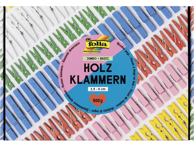 Knutsel Wasknijpers Folia jumbo 500gram assorti