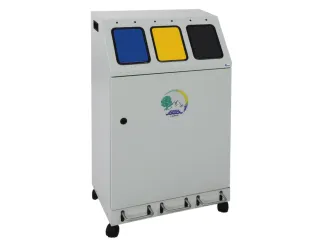 afvalverzamelstation,3x30l,HxBxD 920x580x380mm - 3