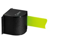 afbakeningssysteem behuizing zwart met riem L 5.4m bandkleur oranje