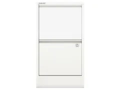 hangmappenkast,HxBxD 672x413x400mm,2hangmappenframes,romp verkeerswit