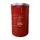 The BinBin Plastic met vlamvertragend deksel 200 Liter Rood