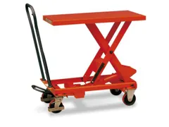 Schaarhefwagen 250kg Hefbereik 330-910mm Met Enkele Schaar Ral2002