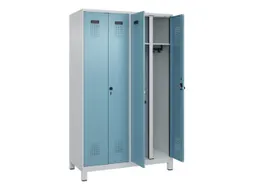 locker voor scheiding van kleding,HxBxD 1950x1200x500mm,4vak