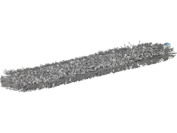 ErgoClean 549660 DAMP 43 mop 60cm vochtig microvezel grijs-wit