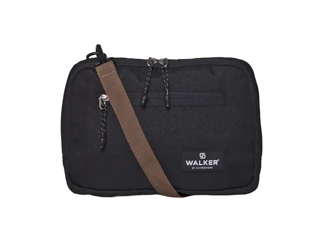 Rugtas Walker Pure Duo Black Concept inclusief laptoptas