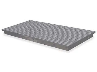 Opvangbak Opvangvol. 40L Pe H X B X D 80X 620X 1300Mm Rooster Verzinkt - 1