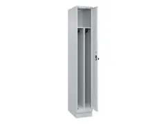 locker voor scheiding van kleding,HxBxD 1950x300x500mm,1vak