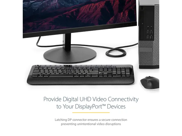StarTech DisplayPort Kabel 2m 4K DP 1.2 VESA Gecertificeerd