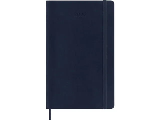 Agenda 2027 Moleskine 12M Weekly 7dag/1pagina large sc sapphire blue