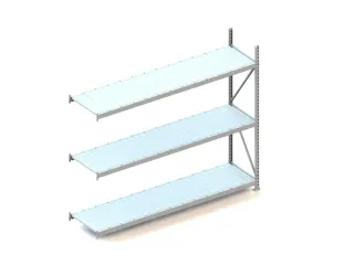 breedvakstelling,aanbouwveld,HxBxD 2200x2651x650mm,vakl. 490kg - 1