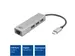 Hub ACT USB-C 3.0 3x USB-A Gigabit ethernet