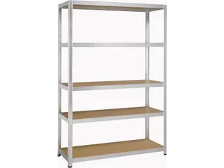Rek Strong Gegalvaniseerd 175kg 176x120x40cm 5 Legborden