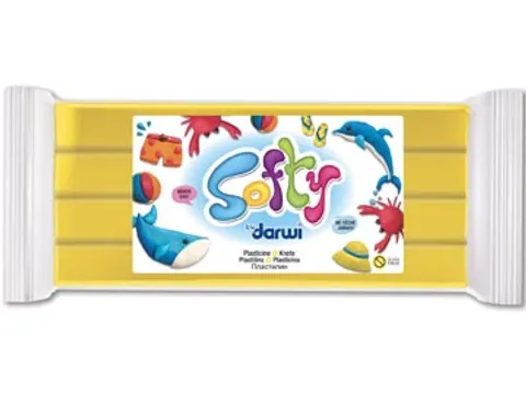 Darwi Boetseerpasta Softy Geel 500 Gram