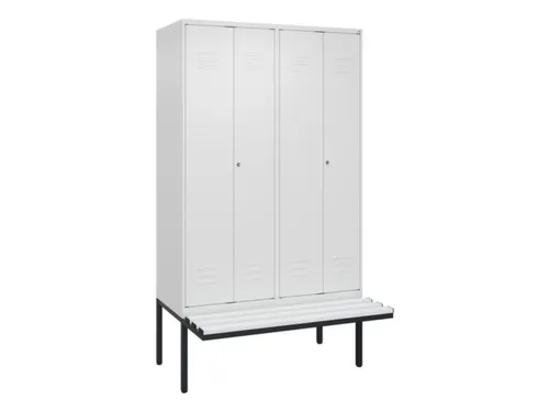 locker voor scheiding van kleding,HxBxD 2120x1200x815mm,4vak
