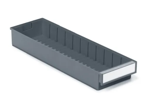 stellingbak,HxBxD 82x186x600mm,PP,grijs