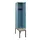 locker met bank,HxBxD 2120x400x815mm,1vak,vak B 400mm,cilinderslot