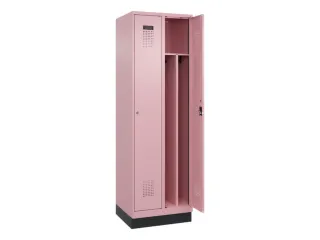 locker voor scheiding van kleding,HxBxD 1950x600x500mm,2vak - 1