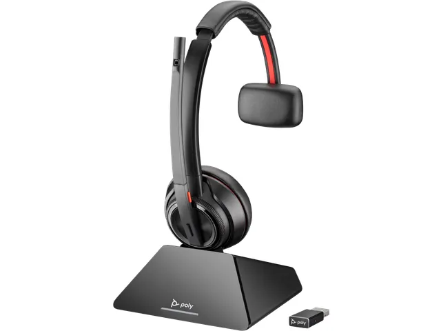 Poly Savi 8210-M Office DECT 1880-1900 MHz Single Ear Headset