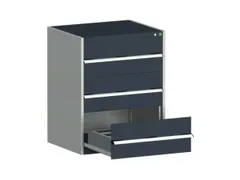 ladekast HxBxD 1000x800x650mm 3laden zware lasten RAL7035 RAL7016