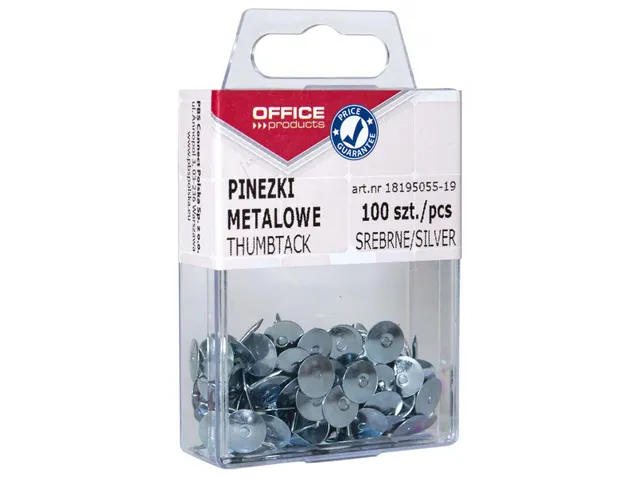 Punaises zilver 100 stuks