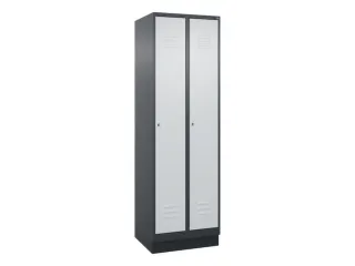 wasgoedverdeelkast,HxBxD 1950x600x500mm,vak B 300mm,cilinderslot - 1
